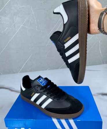 Samba Suela Fina Negra