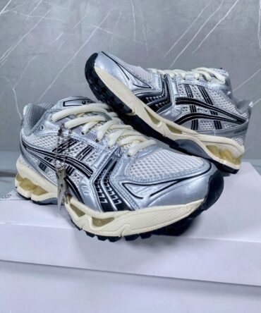 Asics Gel Kayano 14 Blanco/Amarillo Negro
